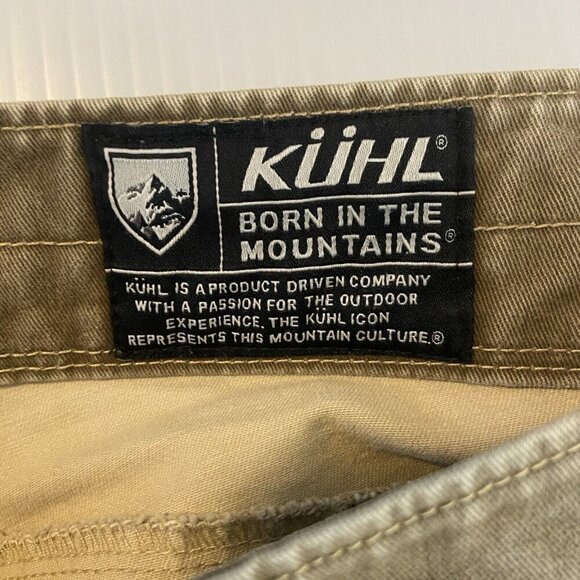 KUHL Rydr Mens 40 X 32 Distressed Utility Canvas Hiking Outdoor Workwear Jeans - Picture 12 of 16